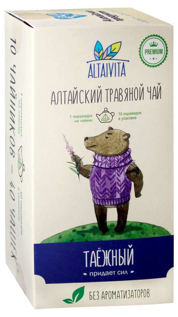 

Чай травяной Altaivita Таежный 10 шт. 40 г