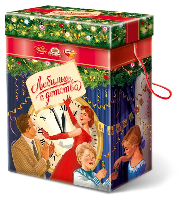 

Подарочный набор Объединенные кондитеры Любимые с Детства Карнавал, 550 г