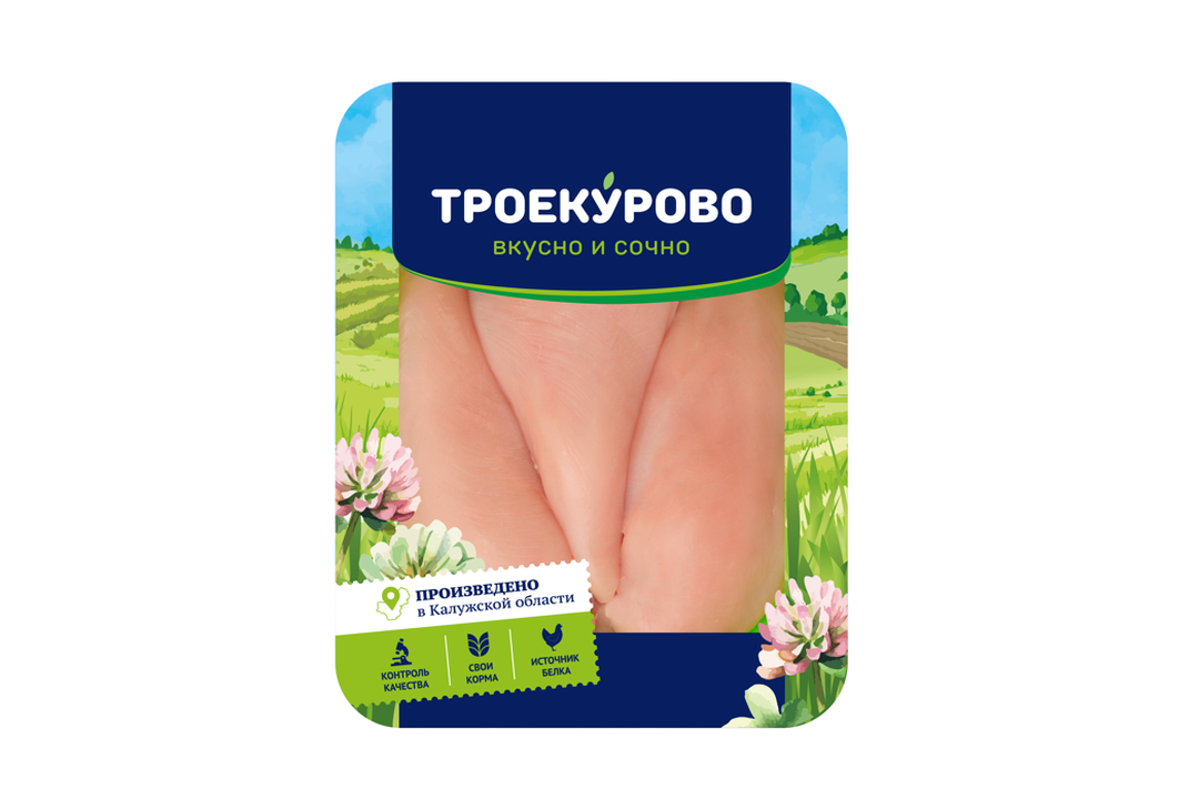 

Филе Троекурово цыпленка-бройлера 900 г