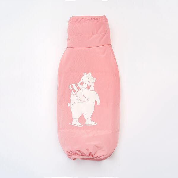 Комбинезон для собак Petmax терракотовый с медведем девочка XL