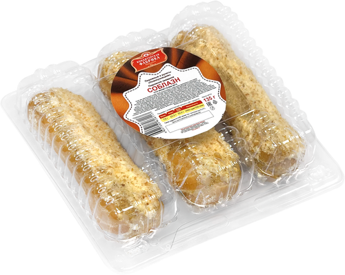 

Пирожное Новокузнецкая КФ Соблазн 135 г