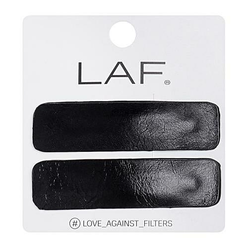 Зажимы для волос экокожа Laf 2 шт в ассортименте