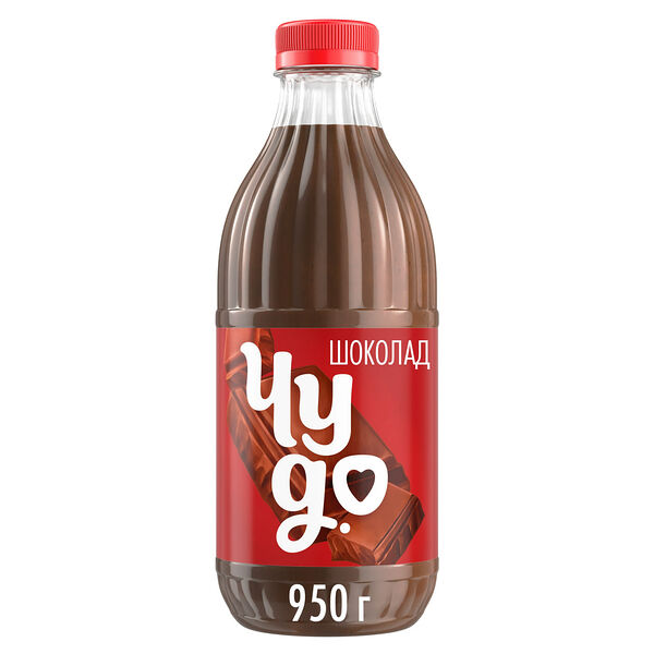 Коктейль молочный Чудо Шоколад в пластиковой бутылке 2% 950 г 