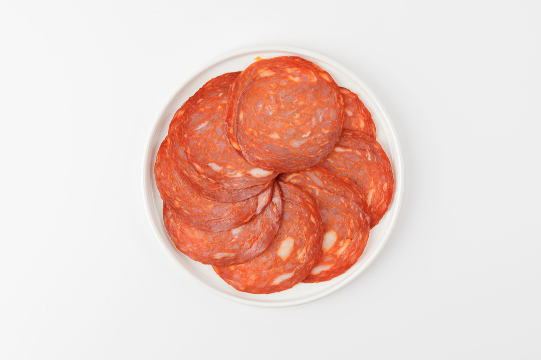 

Колбаса ВкусВилл Чоризо сырокопченая нарезка 70 г