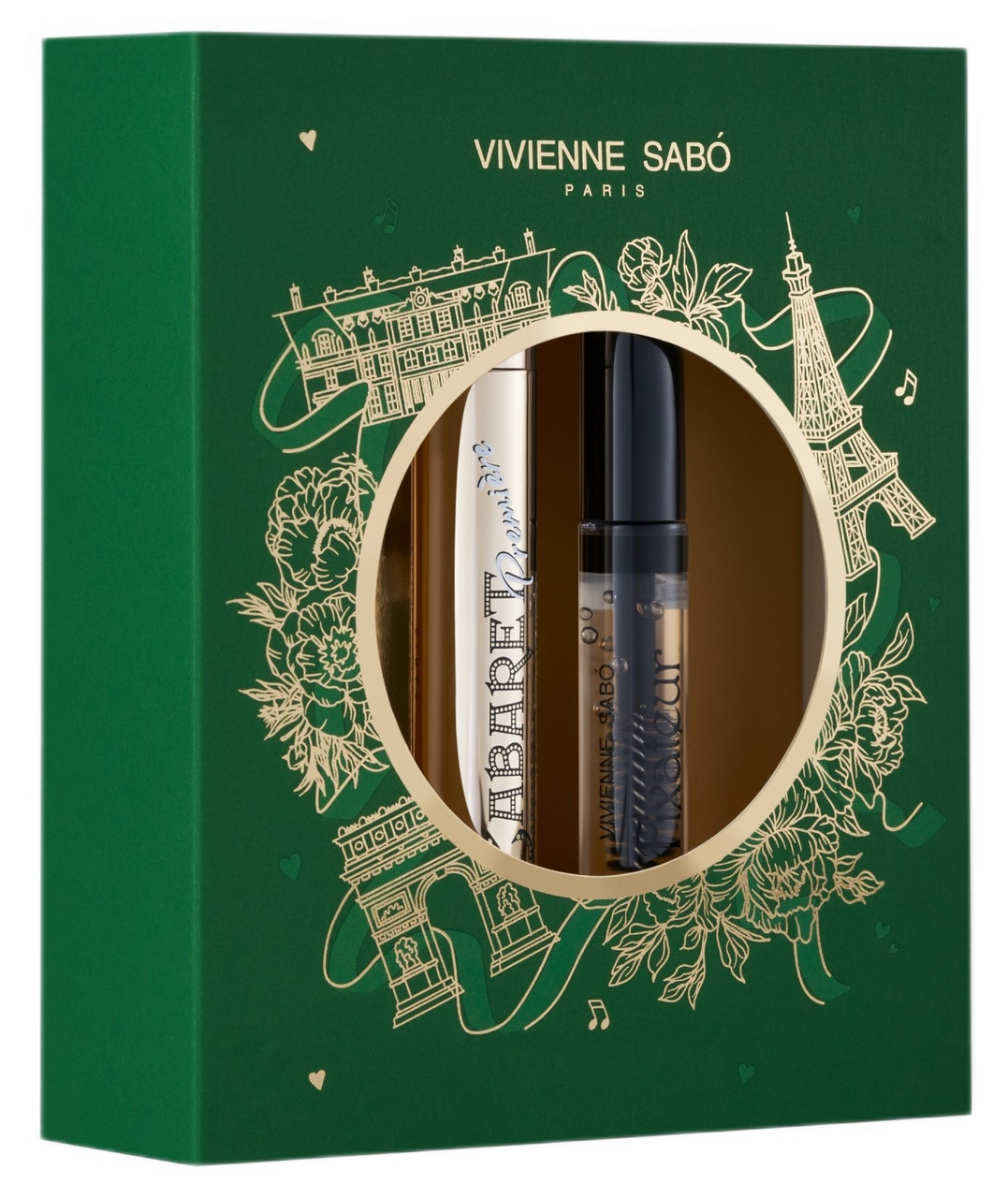 

Набор для макияжа Vivienne Sabo: Тушь Cabaret 01 9 мл, Гель для бровей Fixateur 02 6 мл