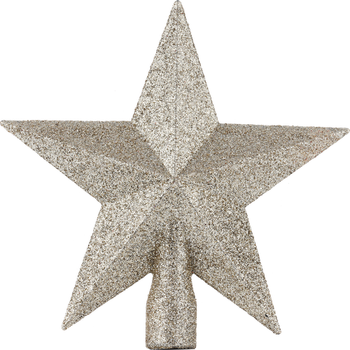 

Набор украшений Homeclub c верхушкой-звездой кремовый карамельный в кейсе 41 шт.