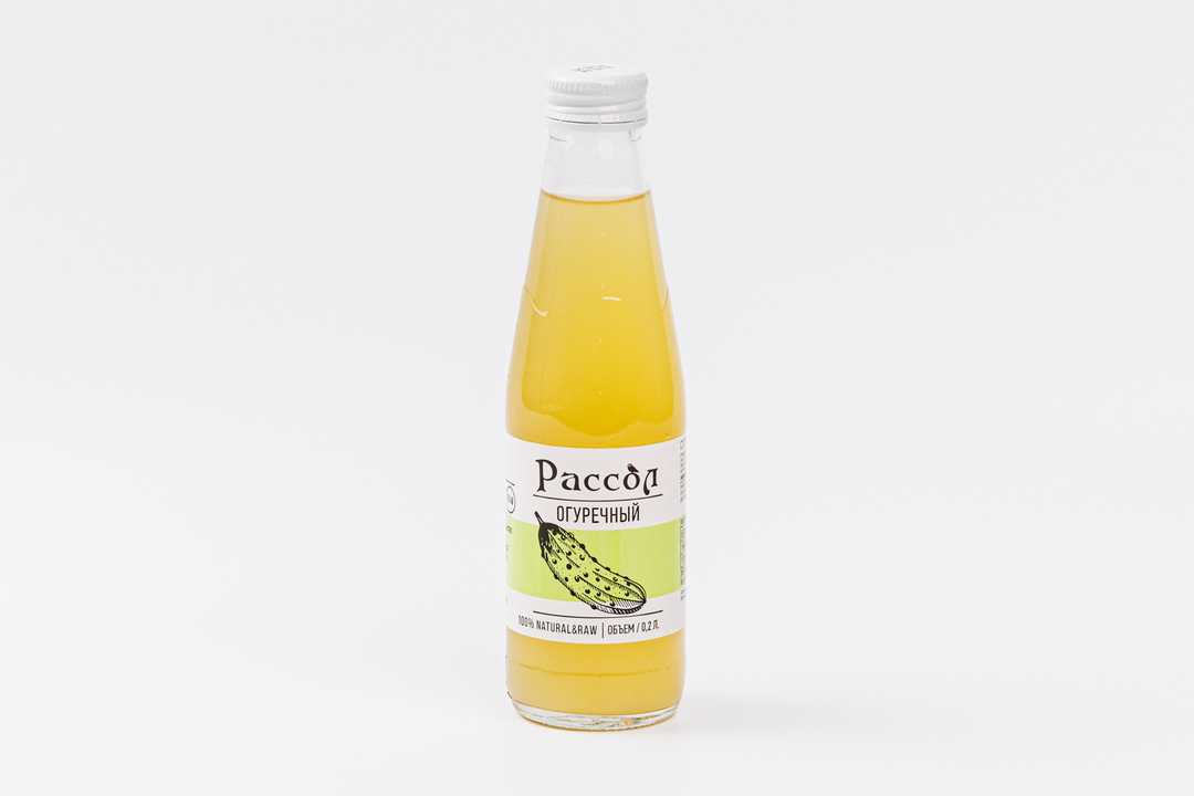 

Рассол огуречный ВкусВилл на комбуче, нефильтрованный, 200 мл