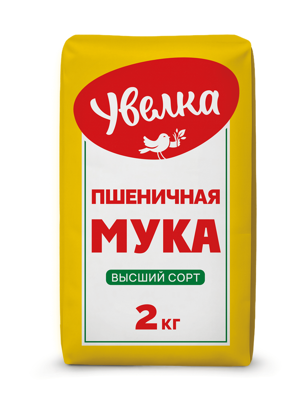 

Мука пшеничная Увелка хлебопекарная Высший сорт 2 кг