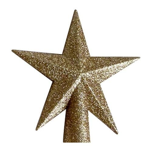 Украшение наконечник на ёлку Звезда 14 см, 1 шт., цвет в ассортименте