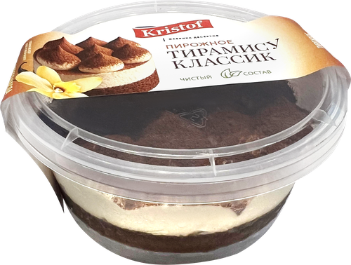 

Пирожное Kristof Тирамису Классик 85 г
