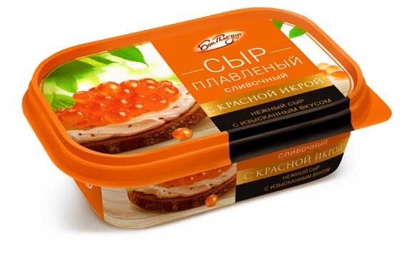 

Сыр плавленый Бон Плезир Сливочный с красной икрой 40%, без змж 200 г