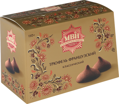 

Конфеты МВН Трюфель французский классический, сундучок 150 г