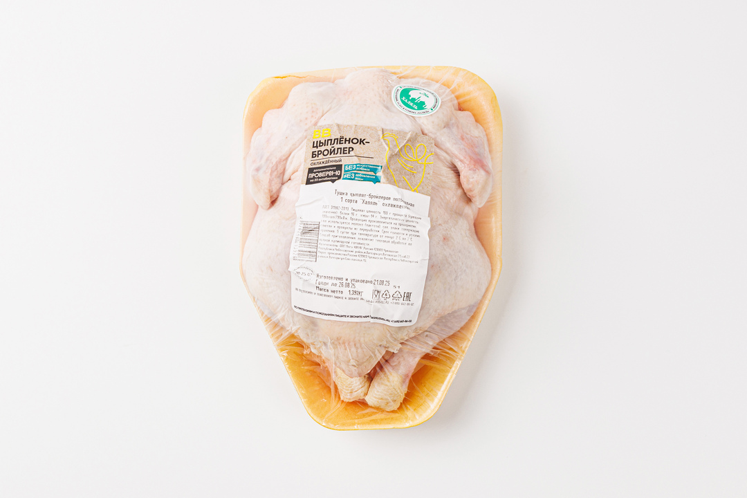 

Тушка цыпленка-бройлера Халяль вес