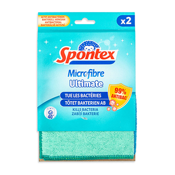 

Салфетка антибактериальная Ultimate Spontex 30х30 см 2 шт.