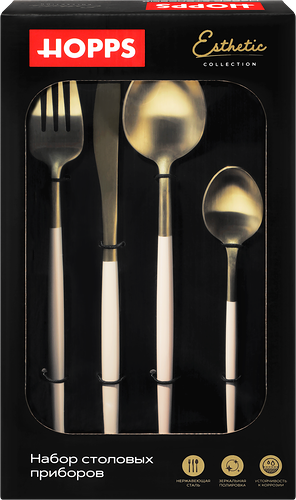 Набор столовых приборов Hopps Esthetic HZX-4274 16 предметов