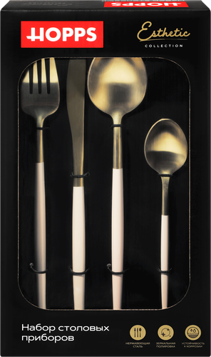 

Набор столовых приборов Hopps Esthetic HZX-4274 16 предметов