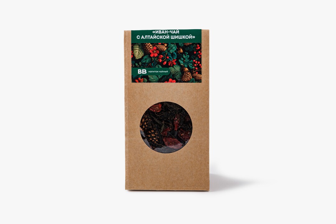 

Напиток чайный ВкусВилл Иван-чай с Алтайской шишкой 50 г