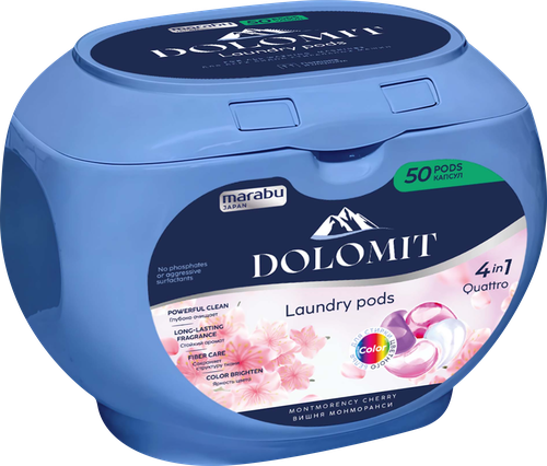 

Гель капсулы Dolomit 4в1 Вишня монморанси 50 шт