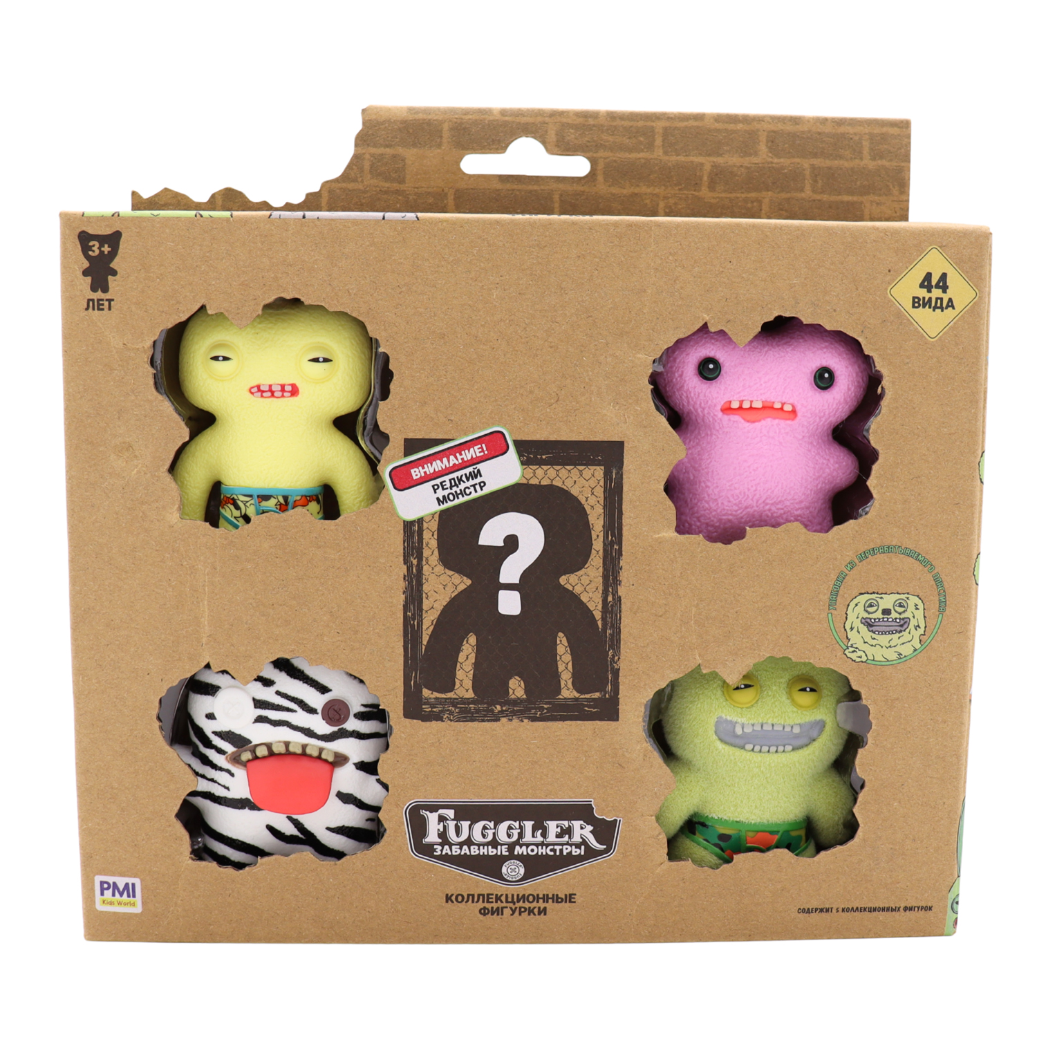 

Набор фигурок Fuggler коллекционные 5 шт. в коробке с окном 1 скрытый герой в ассортименте