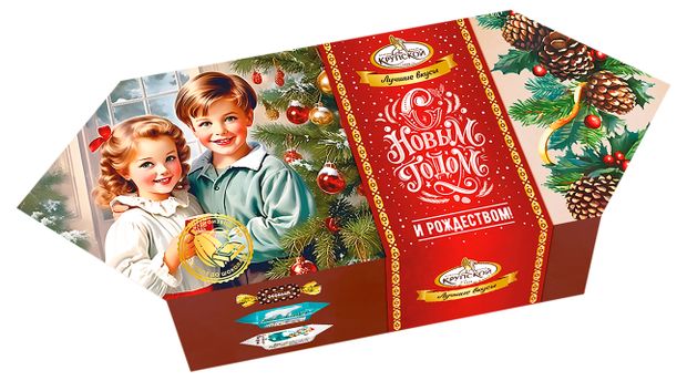 

Подарок новогодний Славянка Лучшее от фабрики Крупской 215 г