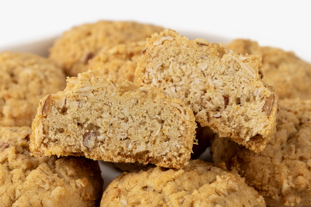 

Печенье ВкусВилл овсяное с миндалем без глютена 85 г