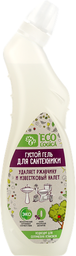 

Густой гель для сантехники Ecologica против ржавчины и известкового налета 750 мл