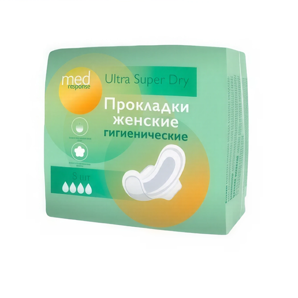 Прокладки Medresponse ультра супер 8 шт.