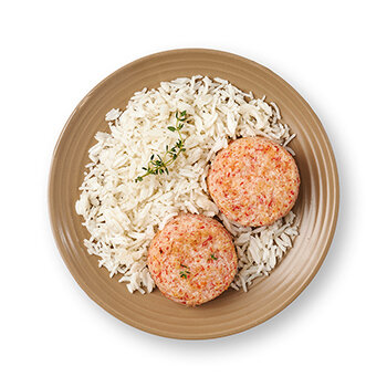 Польпетте с белоногими креветками и рисом басмати Азбука вкуса 290 г
