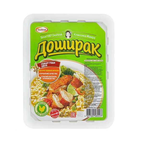 Лапша быстрого приготовления Доширак с курицей 90 г
