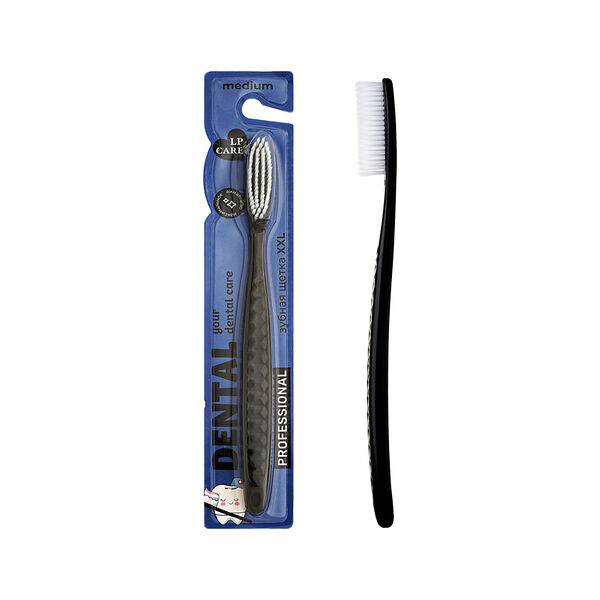 Щетка зубная Lp Care Dental Professional XXL black