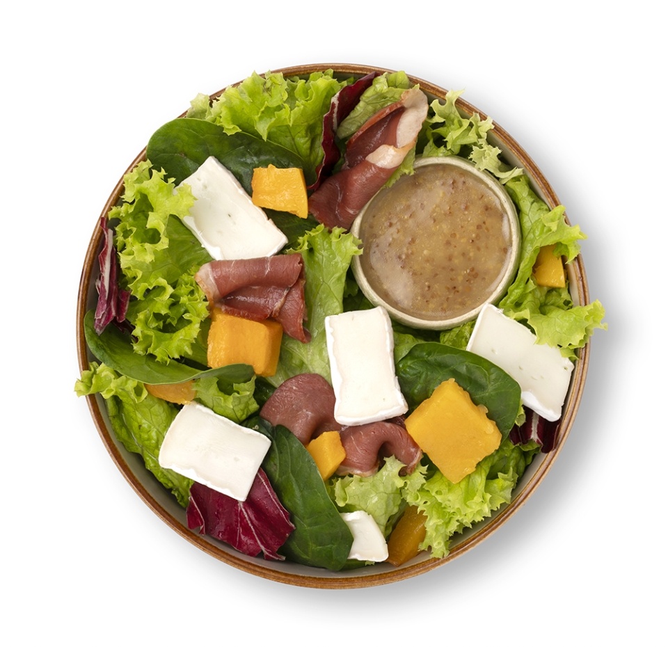 

Салат Азбука Вкуса Фреш с вяленой уткой и тыквой 150 г