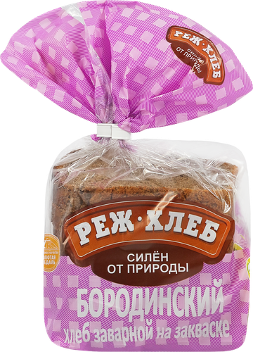 

Хлеб Реж-хлеб Бородинский половинка в нарезке 300 г