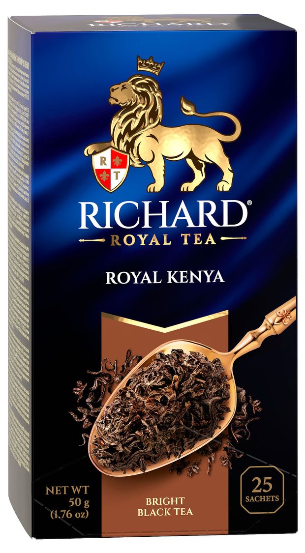 

Чай черный Richard Royal Kenia 25 пак x 2 г