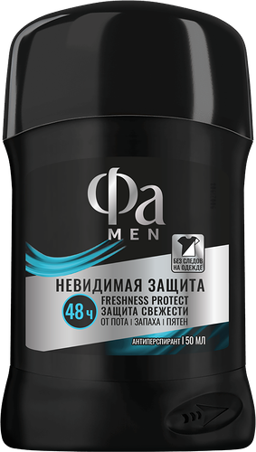 Део-стик Фа Men Невидимая защита антиперcпирант 50 мл