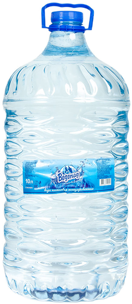 

Вода Водопад питьевая очищенная негазированная 10 л