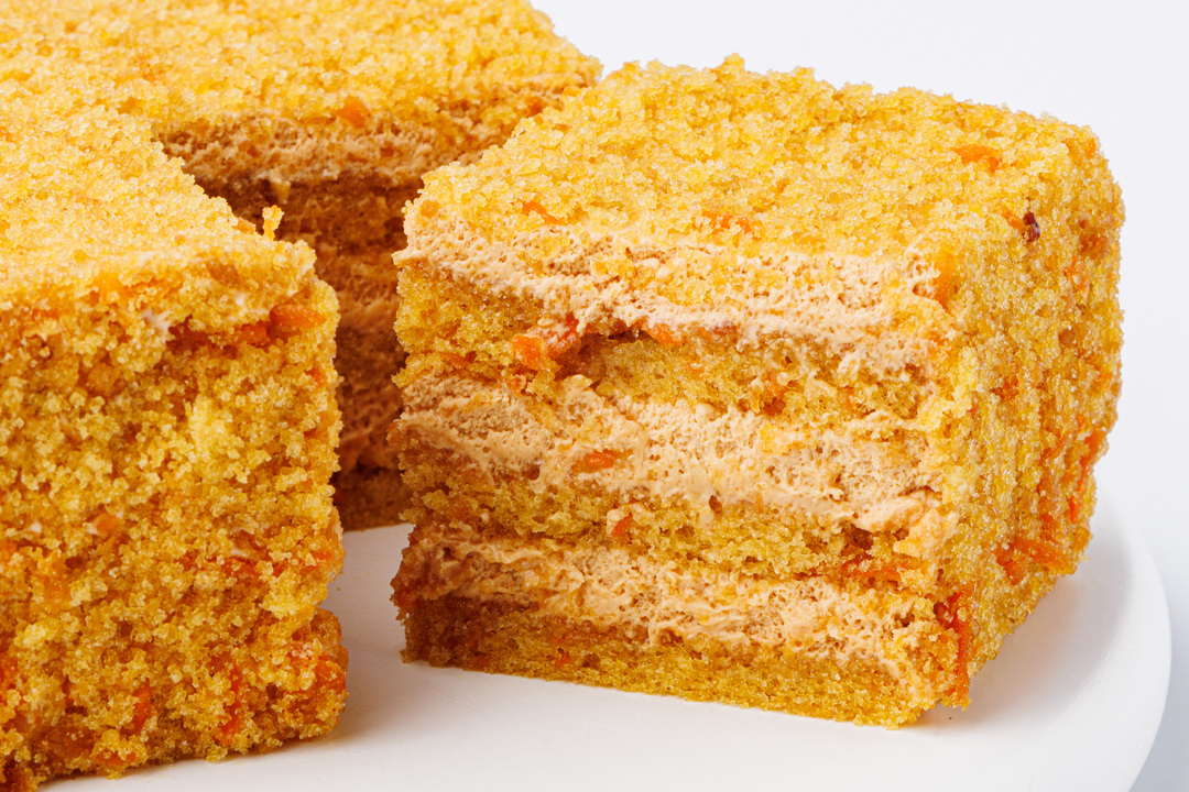 

Торт ВкусВилл Оранжевый дуэт с кремом из вареной сгущенки 480 г