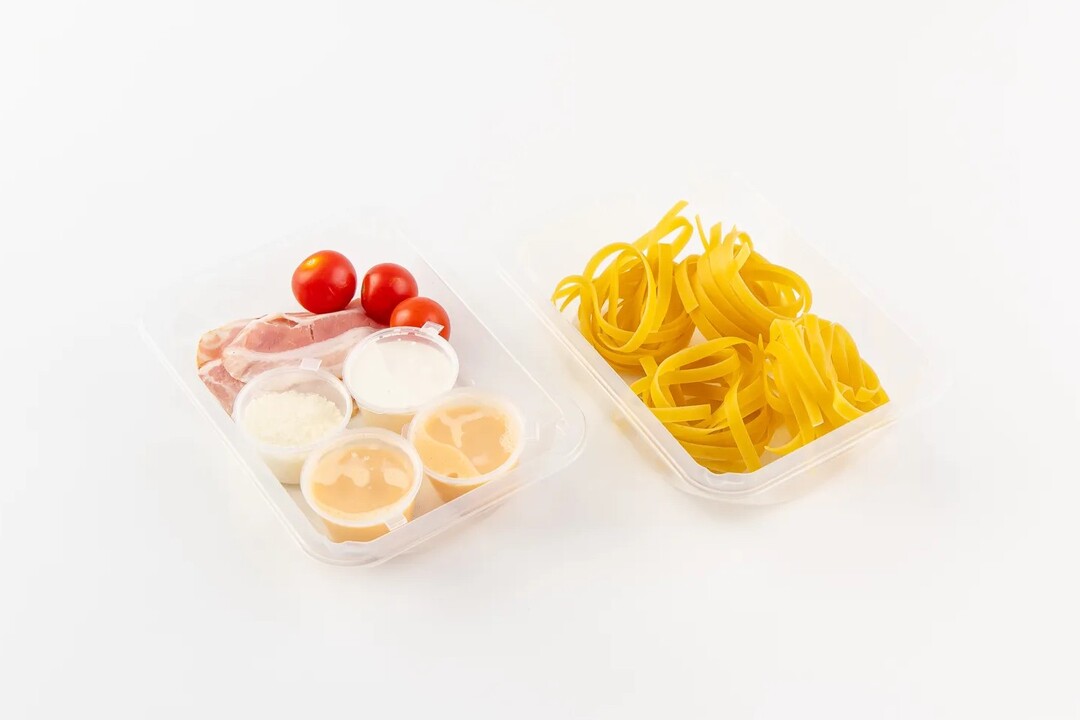 

Паста ВкусВилл Карбонара фетучини с беконом Приготовь сам 305 г