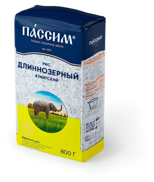 

Рис Пассим Азиатский длиннозерный