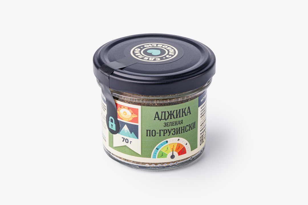

Аджика МамиДа зеленая по-грузински 70 г