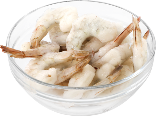 

Креветки Ваннамей свежемороженые Моремания очищенные с хвостом 31/40 500 г