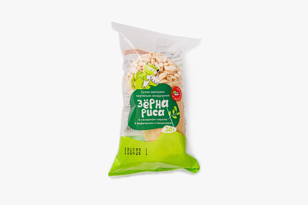 

Воздушный рис Русский десерт в сиропе с арахисом в вафельном стаканчике 30 г