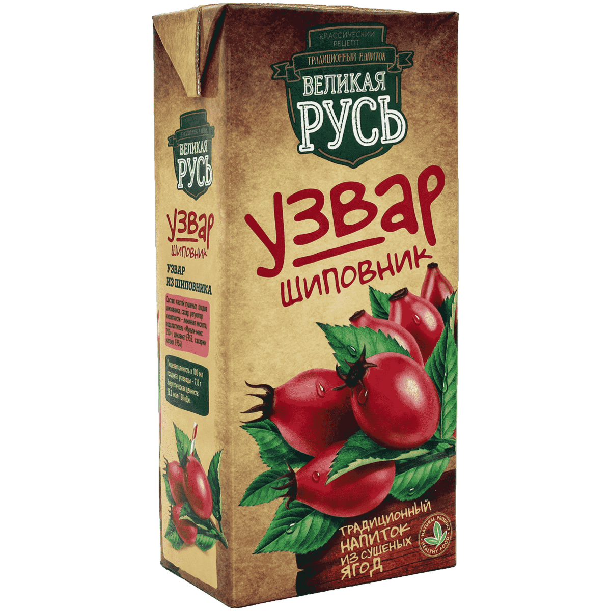

Узвар Великая Русь Шиповник 1 л