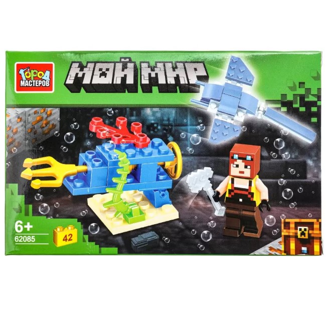 

Конструктор Город Мастеров Мой мир 42 детали 1 шт. в ассортименте