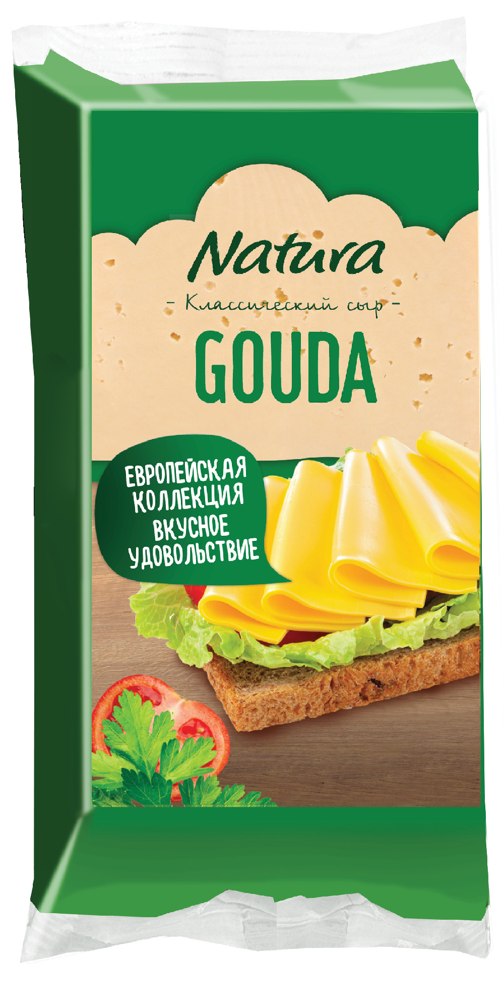 

Сыр Гауда Natura 45% 180 г