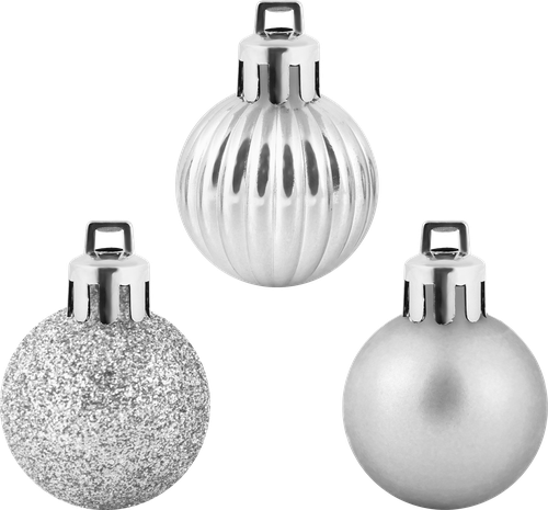 

Набор елочных шаров Homeclub диаметр 3 см HV3009-02AK04 9 шт цвет в ассортименте