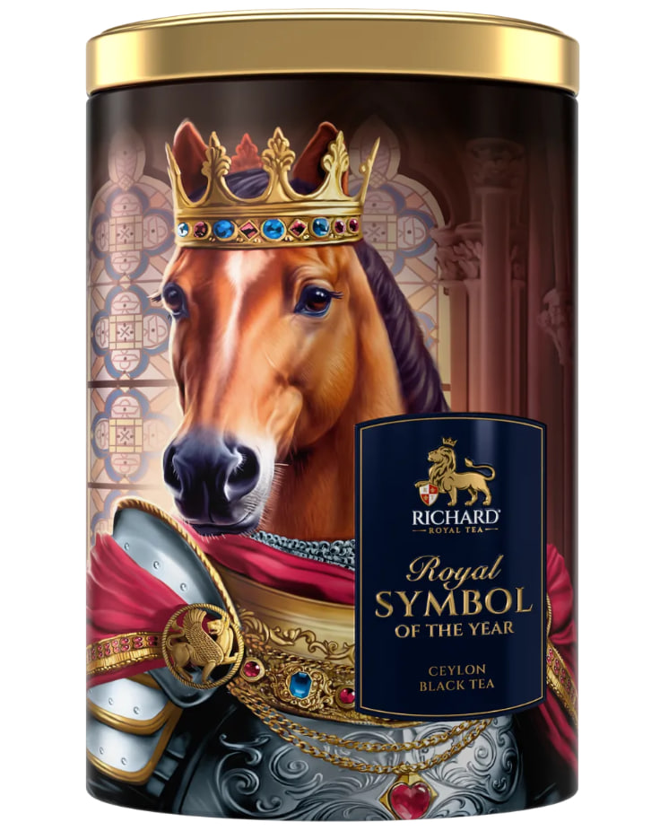 

Подарочный набор Richard Symbol Of The Year Чай чёрный листовой 80 г 1 шт дизайн в ассортименте
