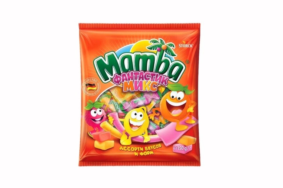 

Конфеты жевательные Mamba Фантастик Микс 150 г