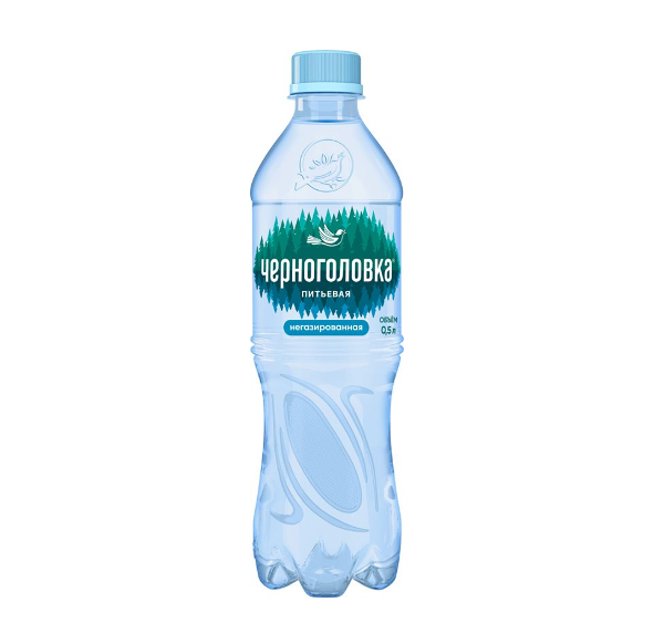 Вода питьевая Черноголовка негазированная 0,5 л 