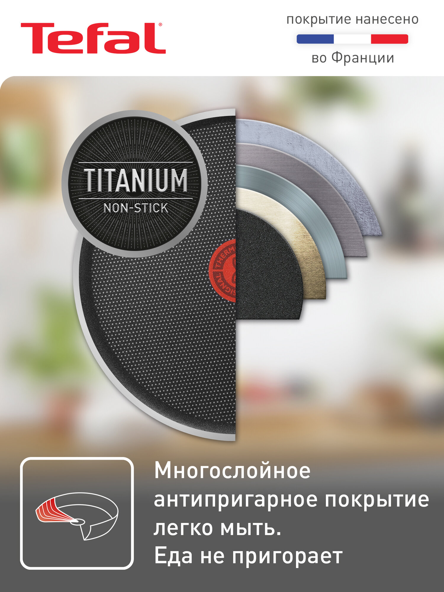 

Сковорода Tefal Easy Plus 24 см