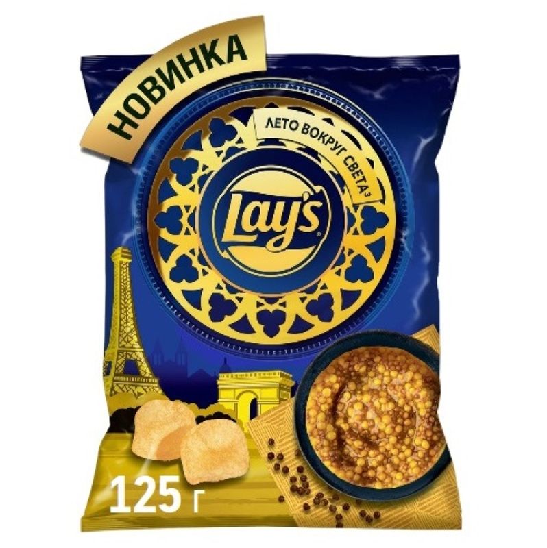 

Картофельные чипсы Lay's Дижонская горчица 125 г